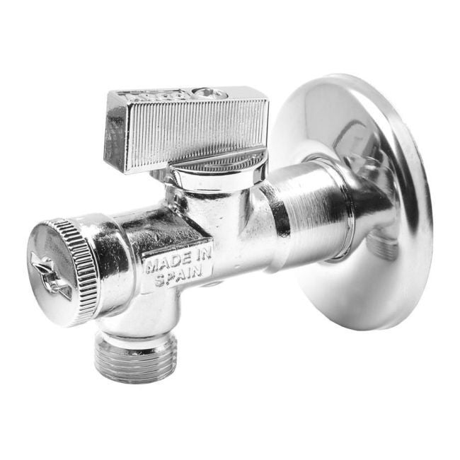 Vinkelventil Arco med antikalk og filter 1/2" x 3/8"