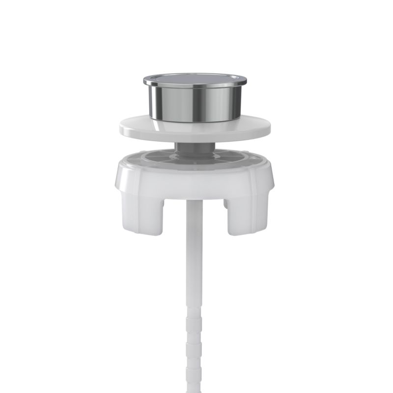 Toiletudløbsventil Flomasta A2702 Hvid 94,6 x 94,6 x 184 mm