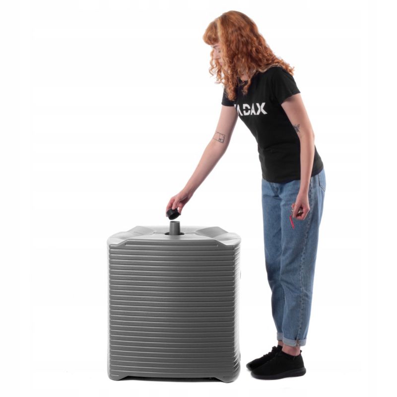 KADAX modulopbygget regnvandstank 125L - komplet sæt, 1 stk.