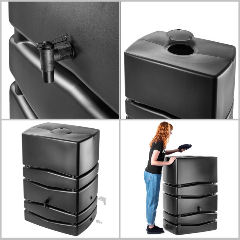 Regnvandstank KADAX 450L tønde sæt 1 stk.