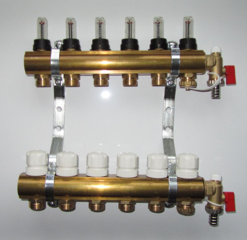 Flow-kollektorsæt med 6 moduler