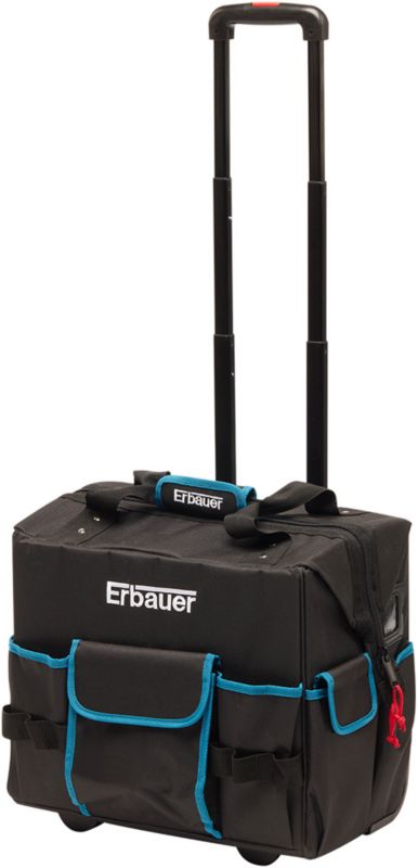 Erbauer 3‑delt elværktøjssæt med lommelygte