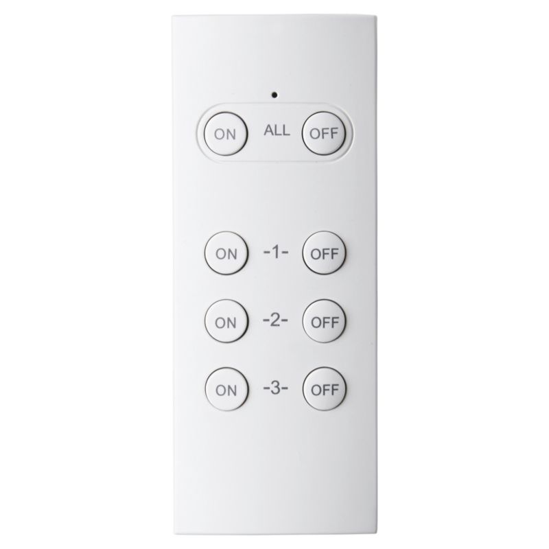 Sæt med 3 mini‑stik med fjernbetjening