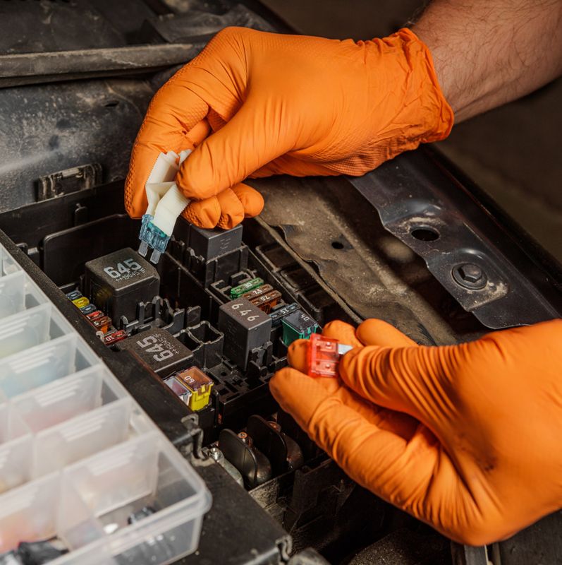 NEO TOOLS bil-sikringesæt 10 stk 11 mm 1 sæt