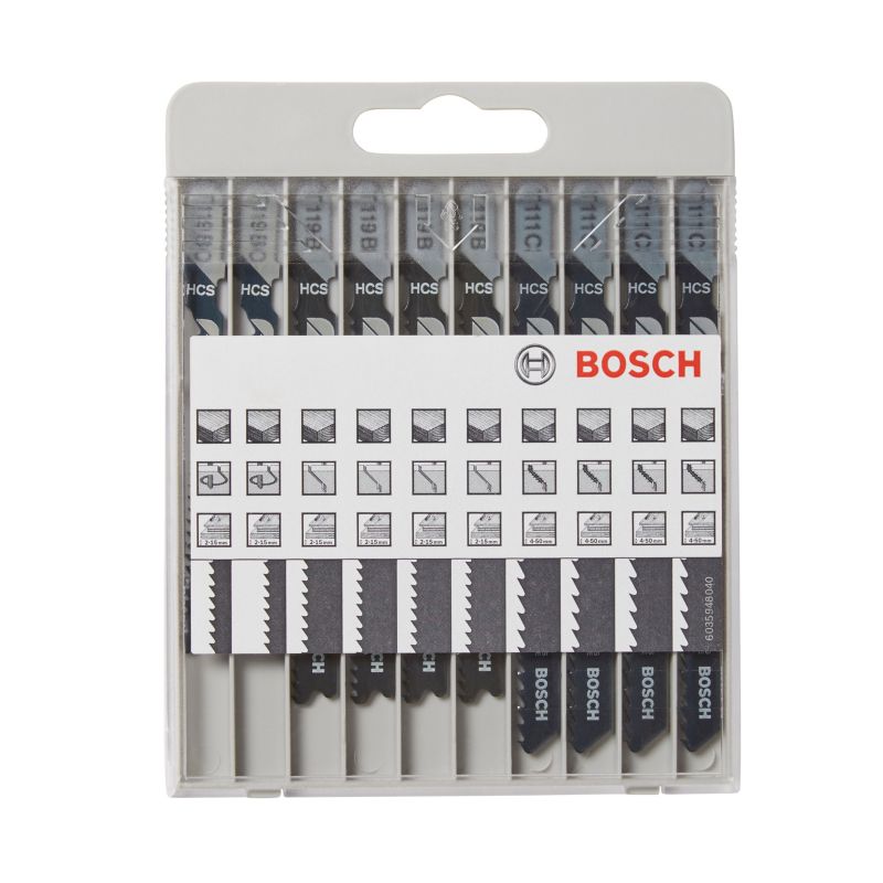 Bosch Expert Wood brædtesæt med 10 stk.