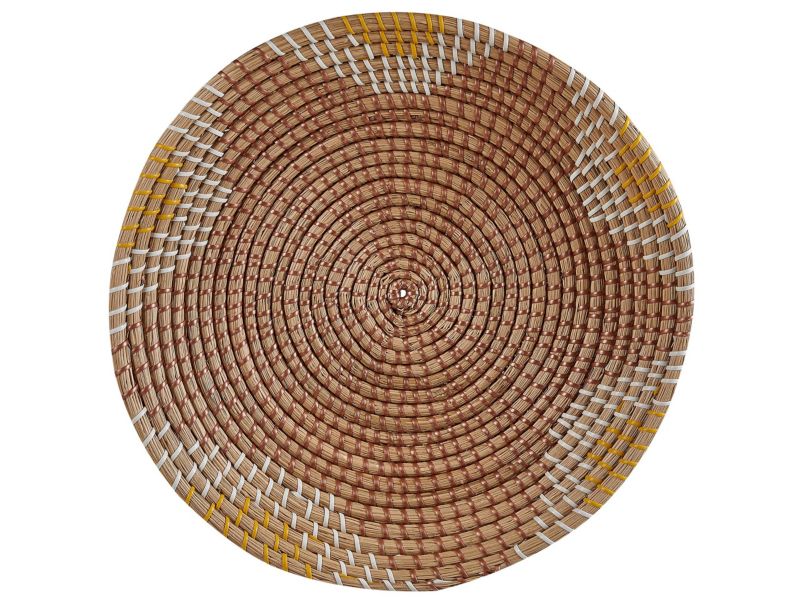 Sæt med hængende dekorationer Parore 60/47/41/40/39 cm i naturlig søgræs, 1 sæt