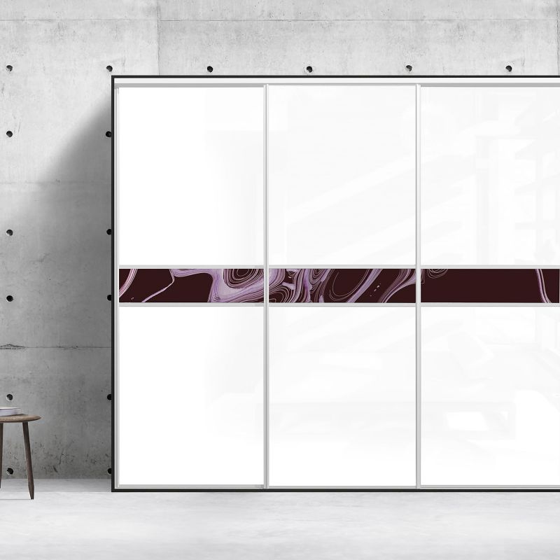 Komplet til 3 skydedøre Valcomp Mars sølv 3000 mm