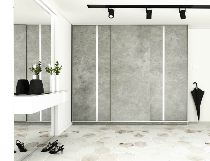 Sæt til 3 skydedøre Valcomp Mitra 2400 mm