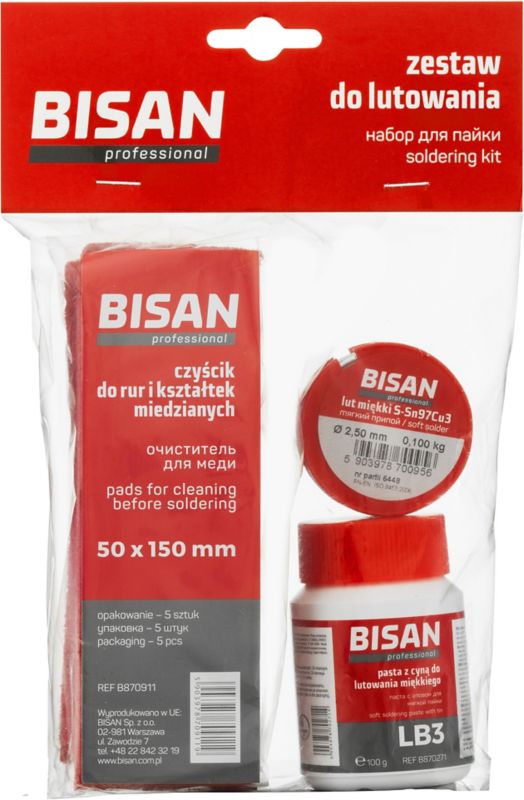 Bisan sæt til blødlodning