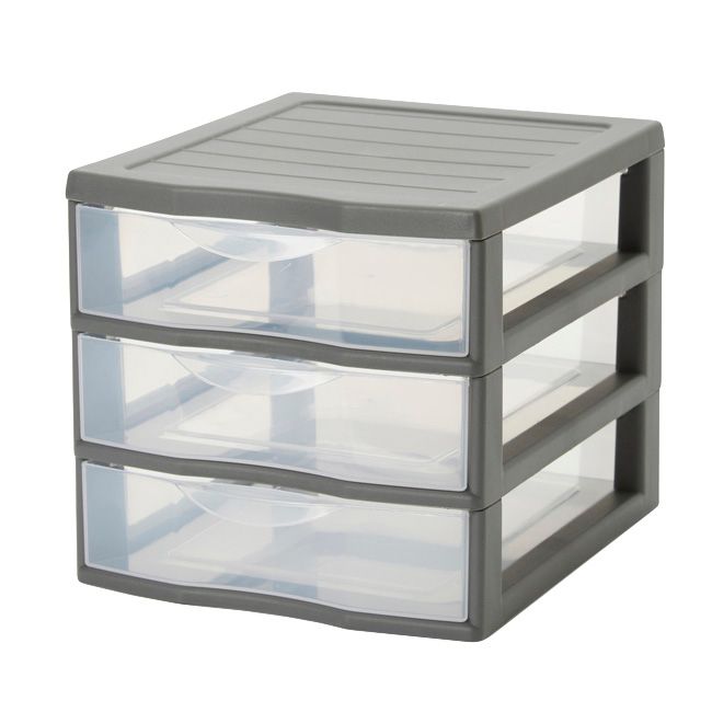 Form Kontor sæt med 3 skuffer, 17 cm