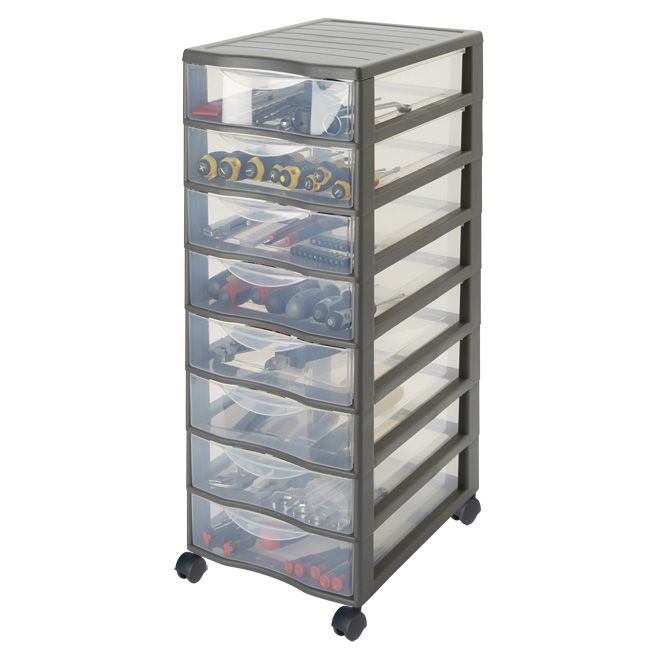 Form Kontor sæt med 8 skuffer, 68 cm