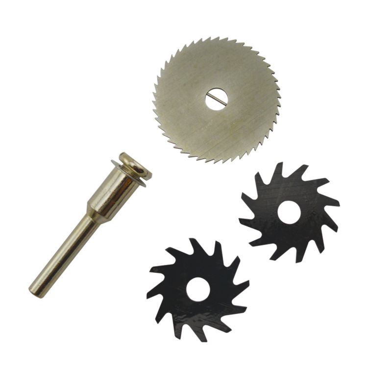 Universal fit sæt med 3 rillefræsere