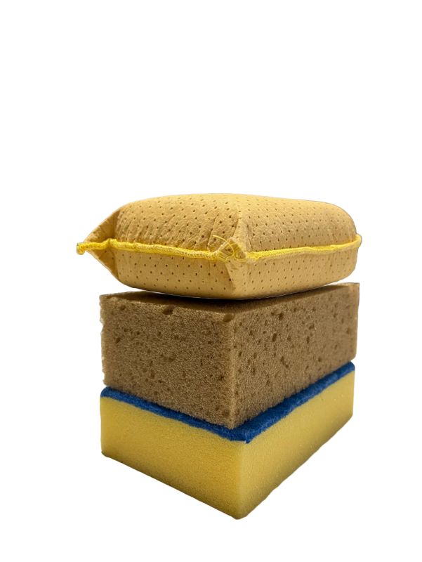 Universelt svampesæt til bilpleje