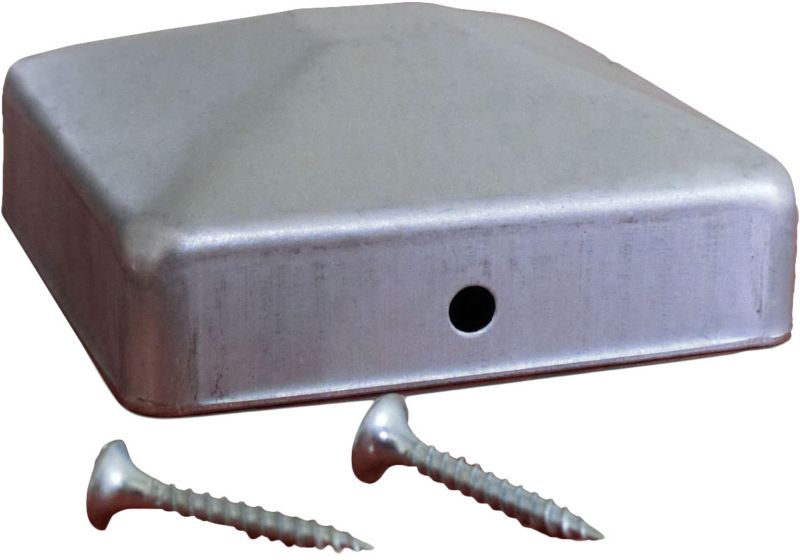 Blooma metalhætte sæt 9,1 x 9,1 cm galvaniseret 4 stk.