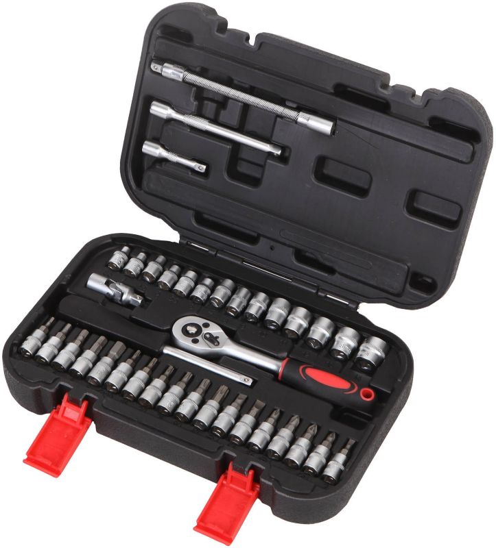 Sæt med 38 stk. 1/4" skruenøgler