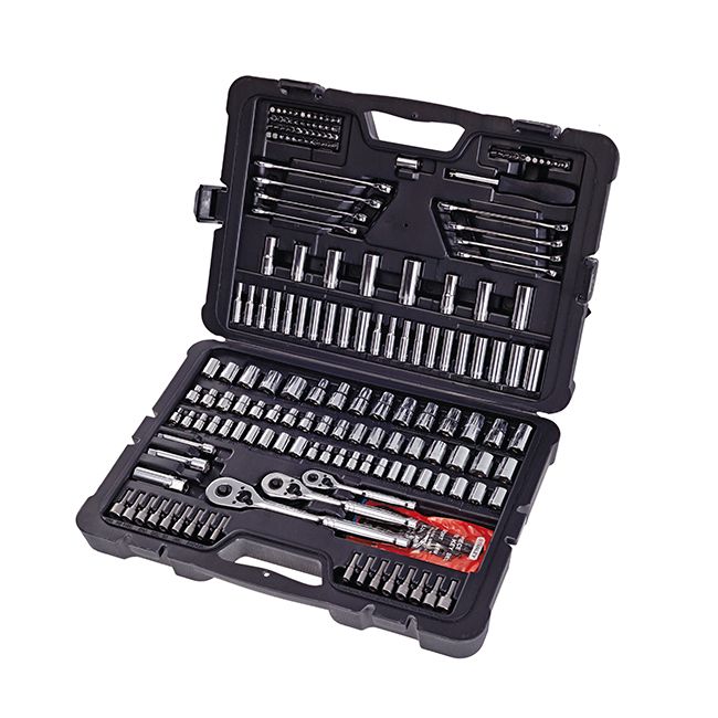 Stanley 201 dele sæt med nøgler og toppe