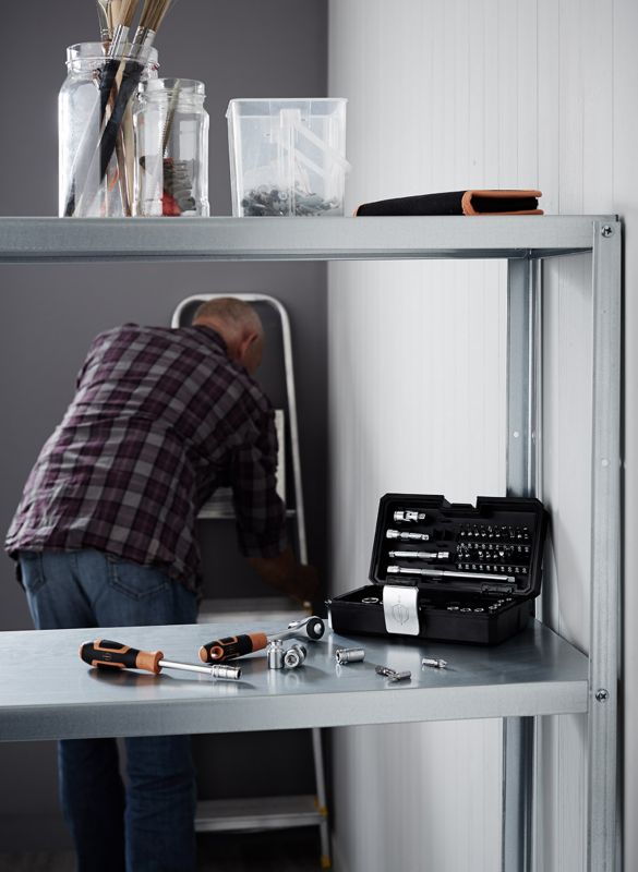 Magnusson 1/4'' topnøglesæt med 40 dele