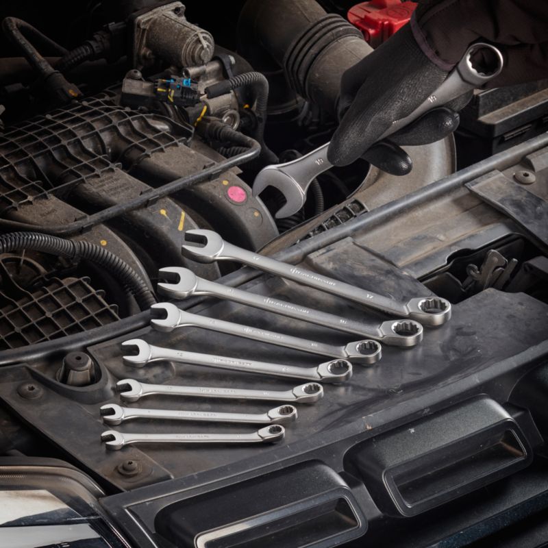 Magnusson sæt med 8 flade- og ringnøgler