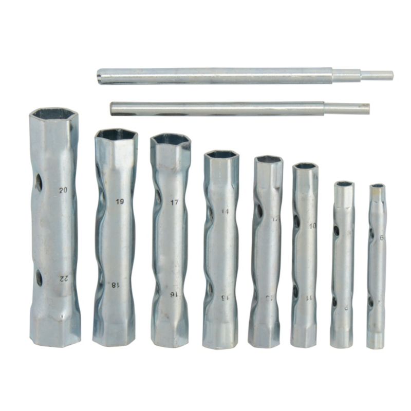 Sæt med 8 rørnøgler