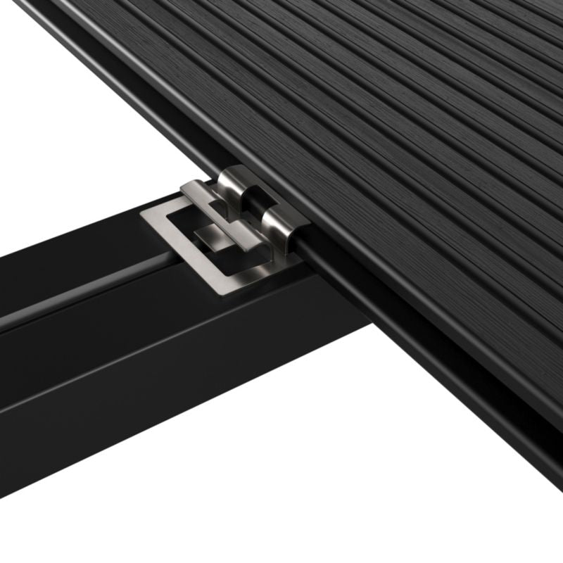 GoodHome stål monteringssæt til terrasse med 200 clips