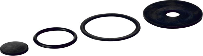 Tycner gummisæt til bundudløb - reparationssæt