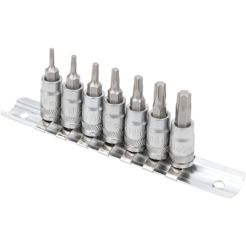 Magnusson torx-topnøglesæt 1/4'' 7 dele