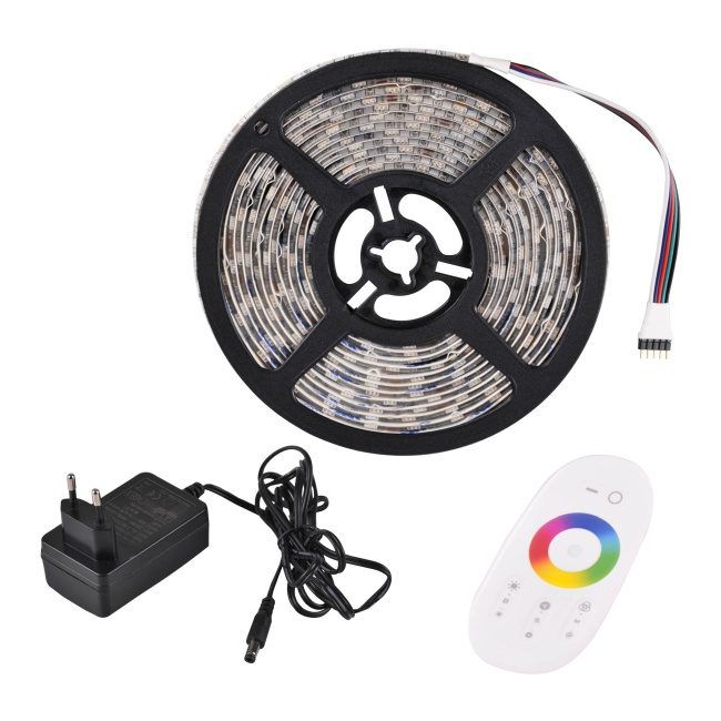 LED Strip Sæt 24 V IP65 RGBW 5 m