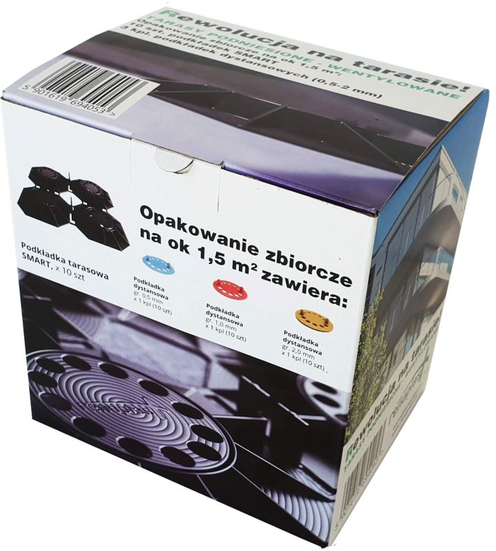 Renoplast Smart terrasseunderlagssæt 1,5 m