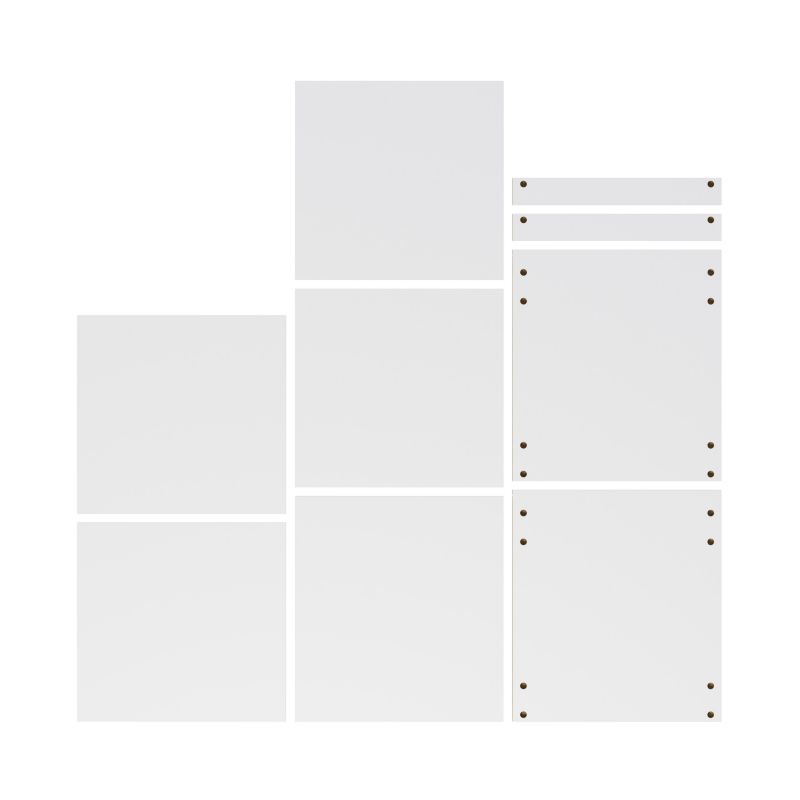 GoodHome Innovo 50 cm sæt med hylder til kolonne-skab