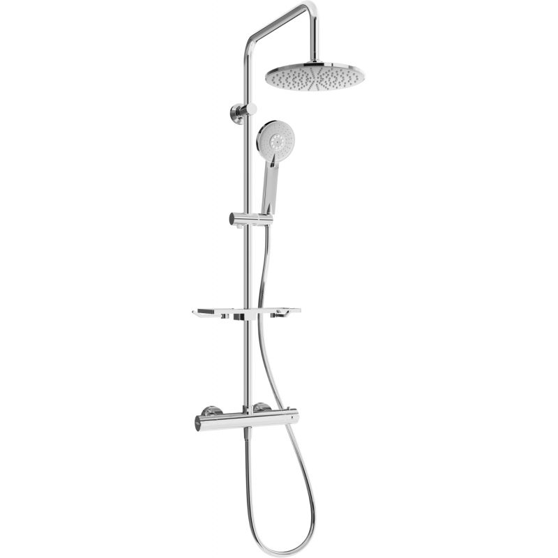 Mexen 970 mm Kai krom overflademonteret brusesæt 1 stk.