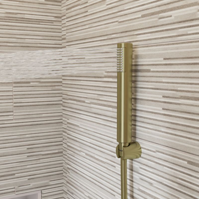 GoodHome Owens 1-funktions guldsæt til bruser