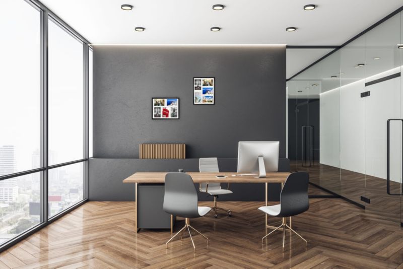 BD art Galeria sæt med 2 sorte billedrammer 28x35 cm