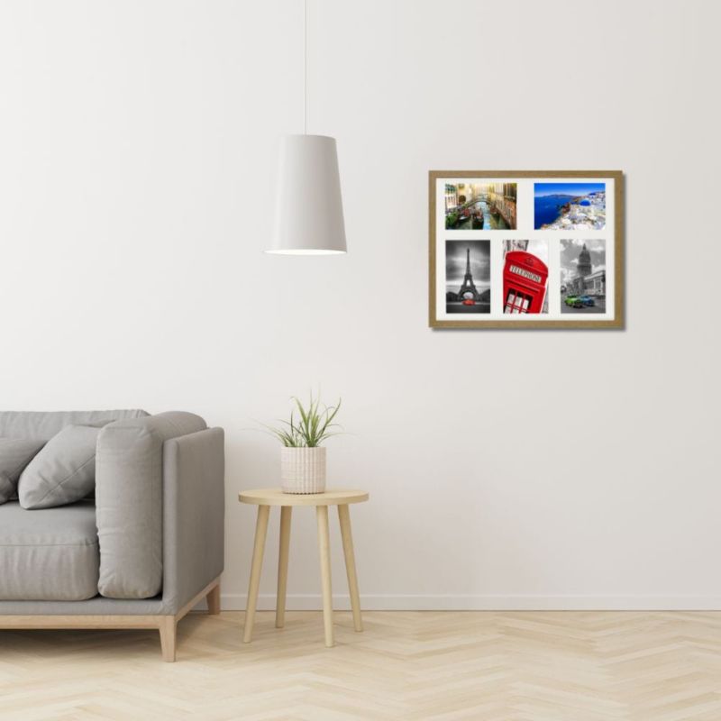 BD art Galeria billedrammesæt 28x35 cm i egetræ, 2 stk.