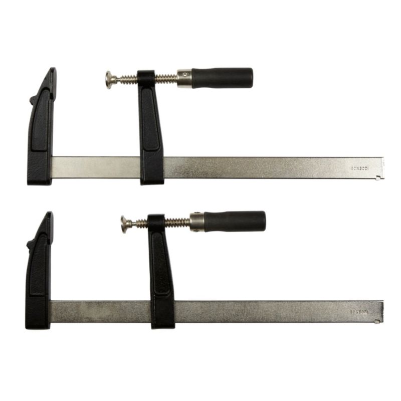 Sæt med 2 skruetvinger 300 x 80 mm