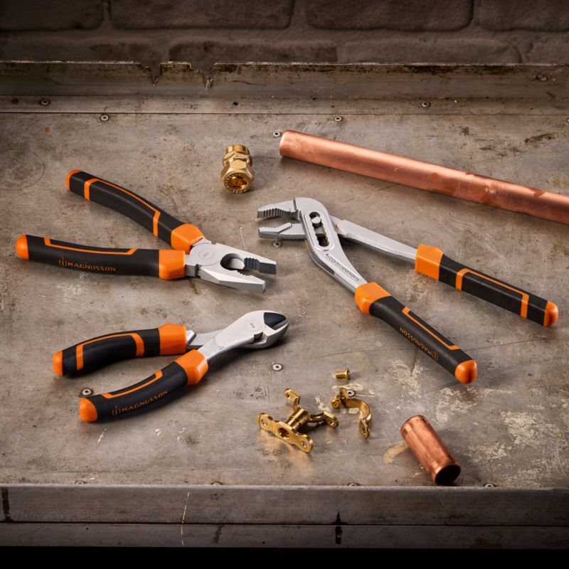 Magnusson universal-tang sæt, 3 stk.