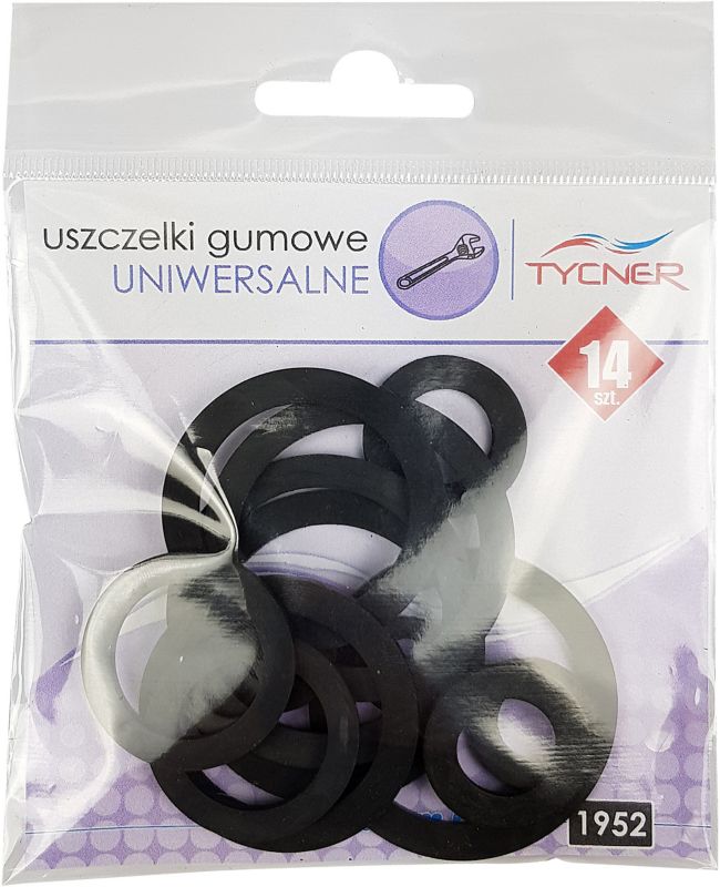 Sæt med 14 gummipakninger