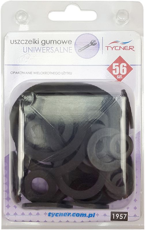 Sæt med 56 gummipakninger