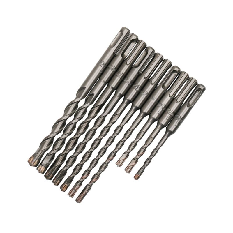 SDS Plus borebitsæt til beton Erbauer, 10 stk.