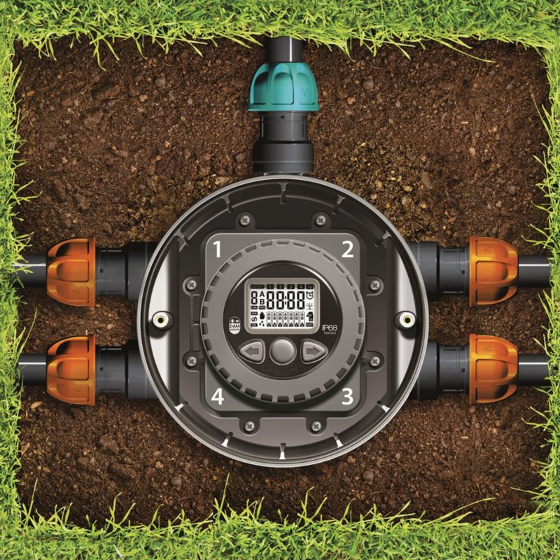 25 mm kobling med 3/4'' indvendigt gevind til havevandslange