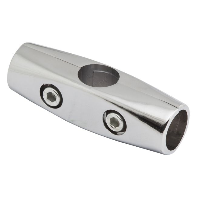 To-armet lige forbindelse fi 25 mm krom