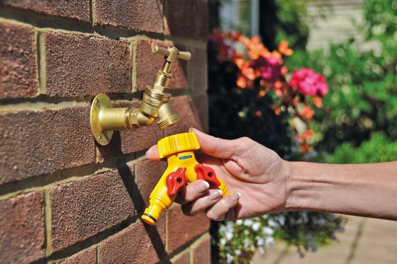 Hozelock udendørs haneadapter 3/4" og 1/2"