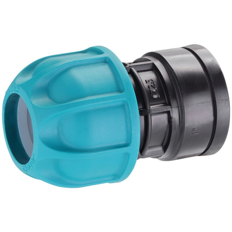 Rørkobling 1'' med indvendigt gevind 3/4'' til underjordisk havevanding