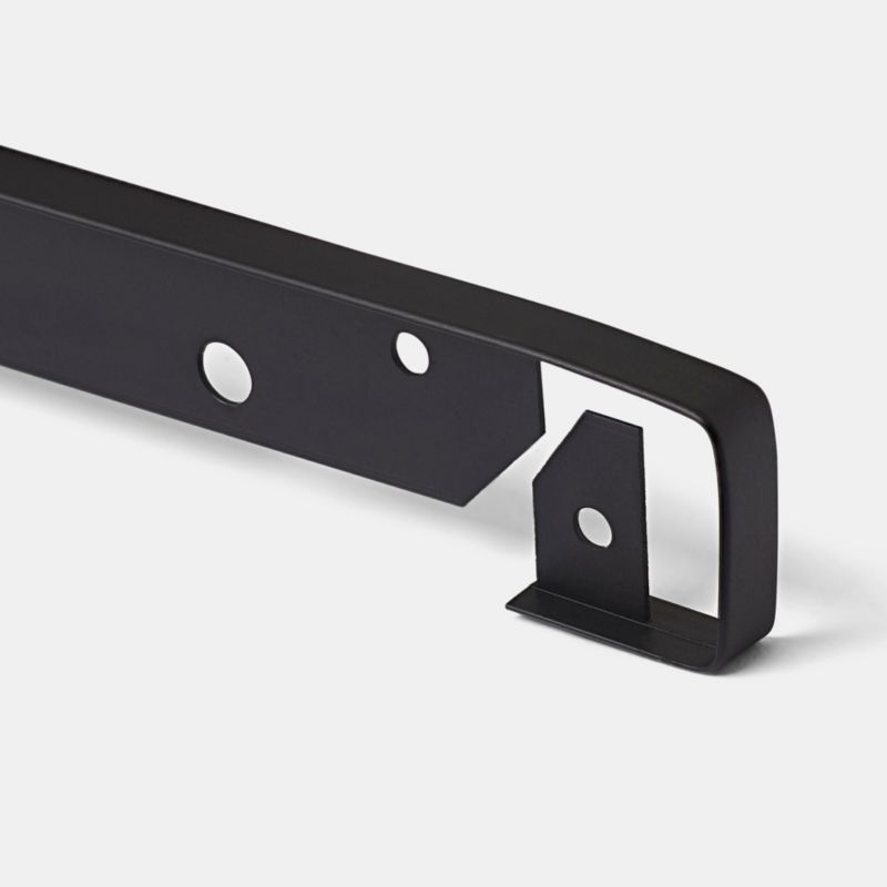 GoodHome 24 mm R3 sort bordfuge til bordplade