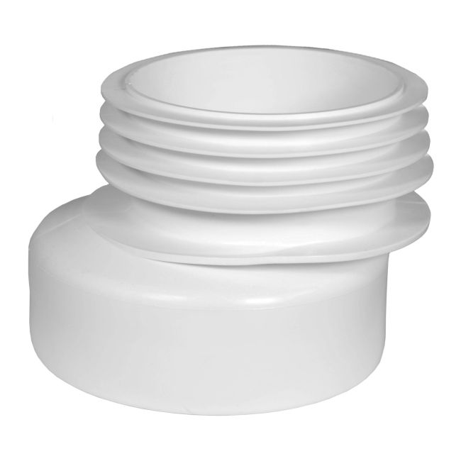 Jano hvid excentrisk WC-forbindelse Ø 110 mm