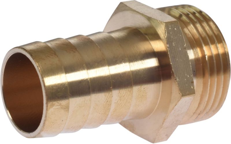 Slangestik til haveslange 19 mm med udvendigt gevind 3/4"