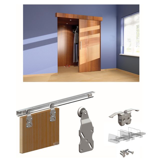 Sammenkoblinger til Valcomp Saturn STO1 skydedøre, komplet sæt