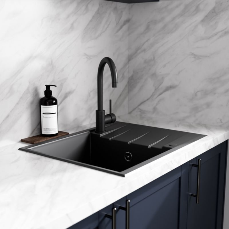 GoodHome Keluak 1‑kammers kompositvask