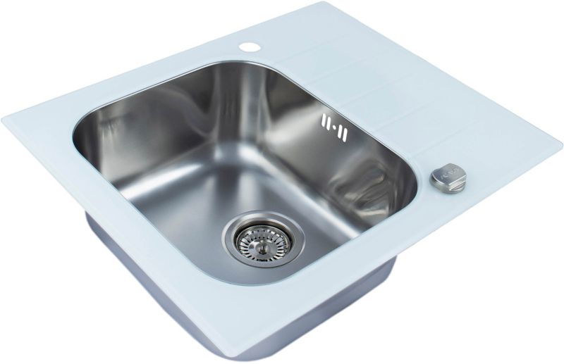 Genesis Vitro 10 glasvask 1-kammer hvid