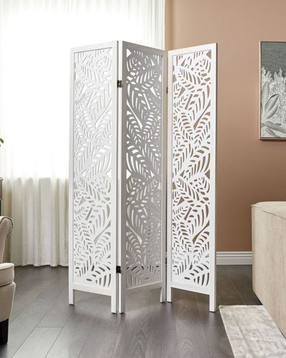 3-panel rumdeler Melago hvid