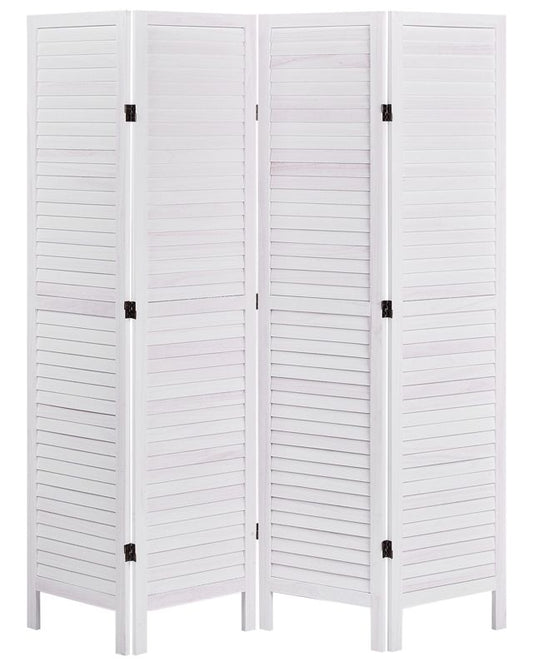 4-panel rumdeler Avenes i offwhite, 1 stk.